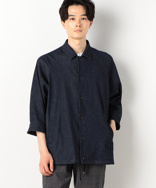 「COMME CA COMMUNE」 デニムジャケット MEDIUM ブラック メンズ_画像6
