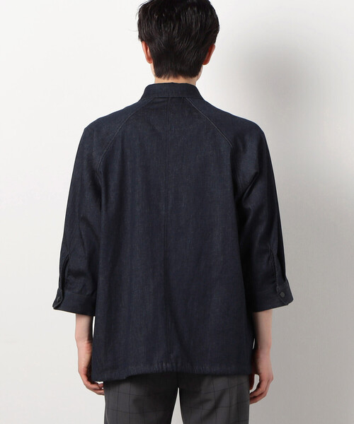 「COMME CA COMMUNE」 デニムジャケット MEDIUM ブラック メンズ_画像9