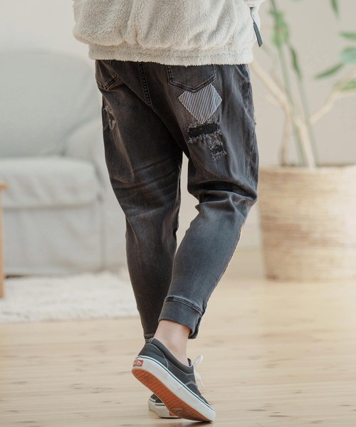 「CAMBIO」 デニムパンツ L インディゴブルー メンズ_画像3