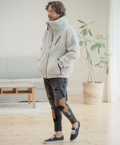 「CAMBIO」 デニムパンツ L インディゴブルー メンズ_画像5