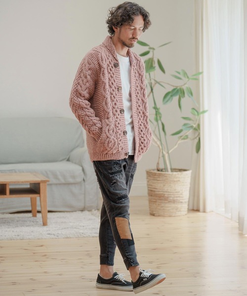 「CAMBIO」 デニムパンツ L インディゴブルー メンズ_画像8