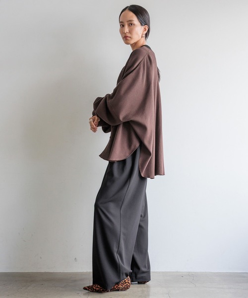 「HEREIAM」 パンツ MEDIUM ブラック レディース_画像2