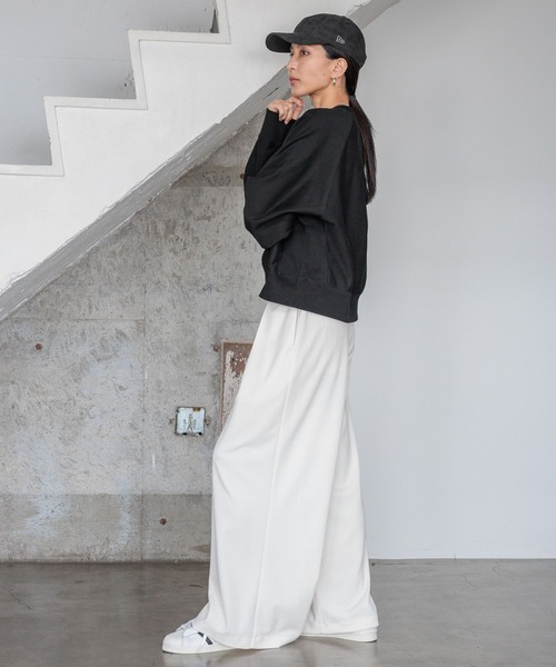 「HEREIAM」 パンツ MEDIUM ブラック レディース_画像7