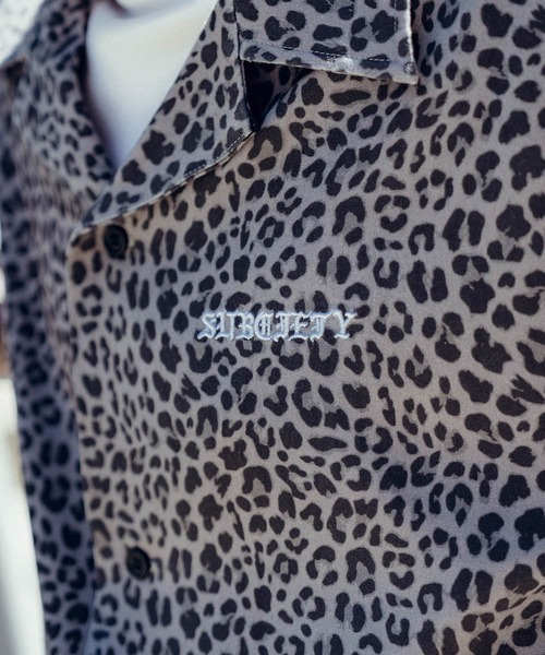「Subciety」 半袖シャツ LARGE ブラック メンズ_画像9