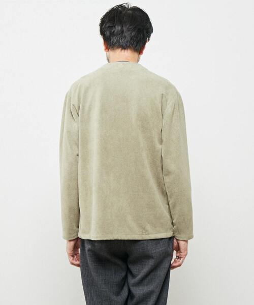 「MEN'S MELROSE」 カーディガン 2 グレイッシュベージュ メンズ_画像4