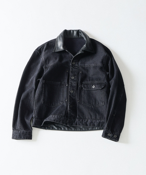 B.C STOCK（ベーセーストック） デニムジャケット gジャン DENIM