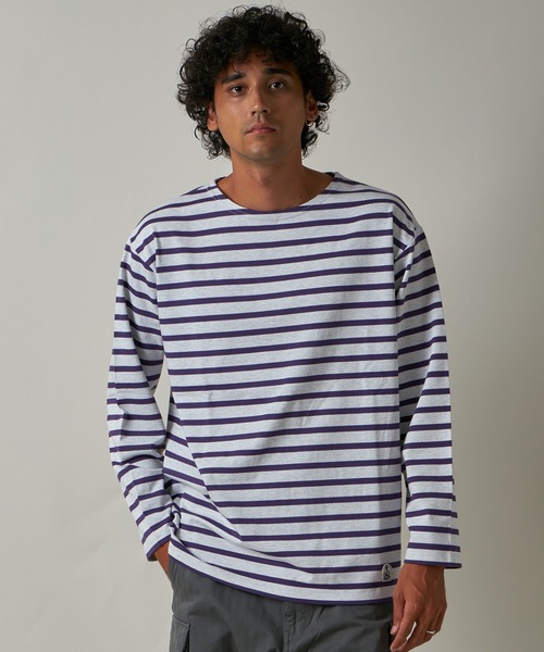 tシャツ Tシャツ メンズ BORDER L/S REGULAR / バスクボーダーシャツ｜zozo｜02