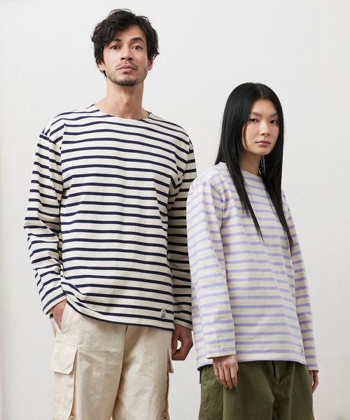tシャツ バスクボーダー カットソー レディース メンズ FIDELITY tシャツ BORDER L/S REGULAR / バスクボーダーシャツ