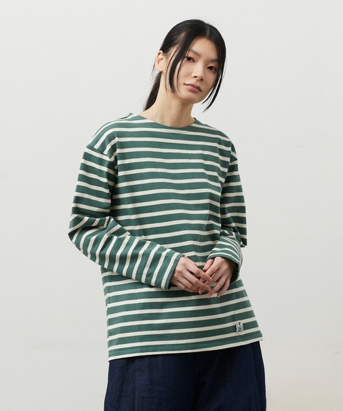 tシャツ バスクボーダー カットソー レディース メンズ FIDELITY フィデリティ TK-1775000 L/S バスクボーダー ボート