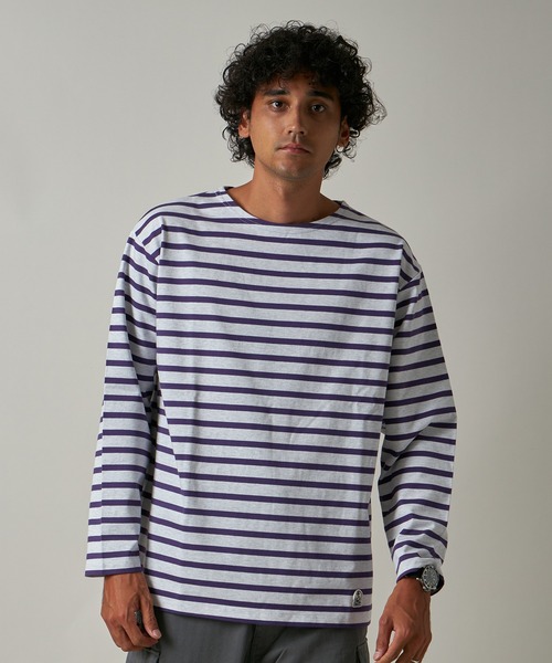 tシャツ Tシャツ メンズ BORDER L/S REGULAR / バスクボーダーシャツ｜zozo｜21