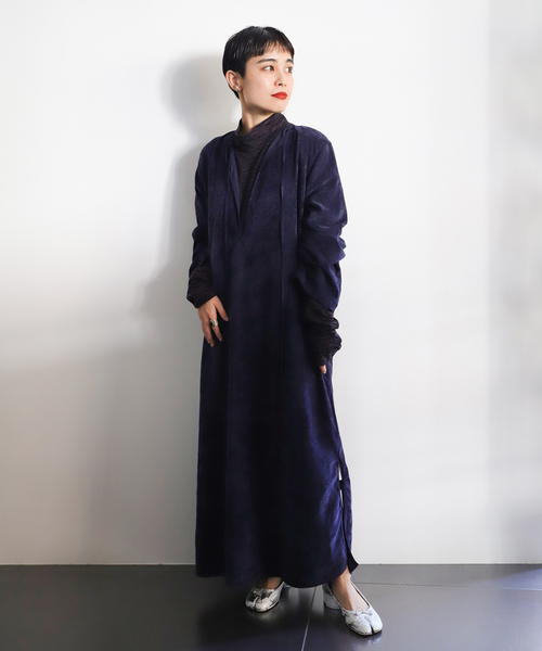 CITYSHOP（シティショップ） ワンピース VELVETEEN KAFTAN DRESS