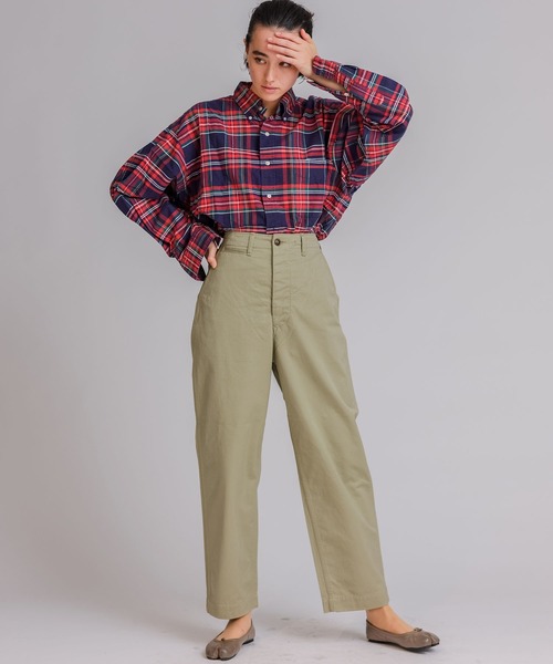 sewing chop o'alls  Johnbull ジョンブル　チノパン Johnbull チノパン 「Sewing Chop O'alls」MILITARY CHINO
