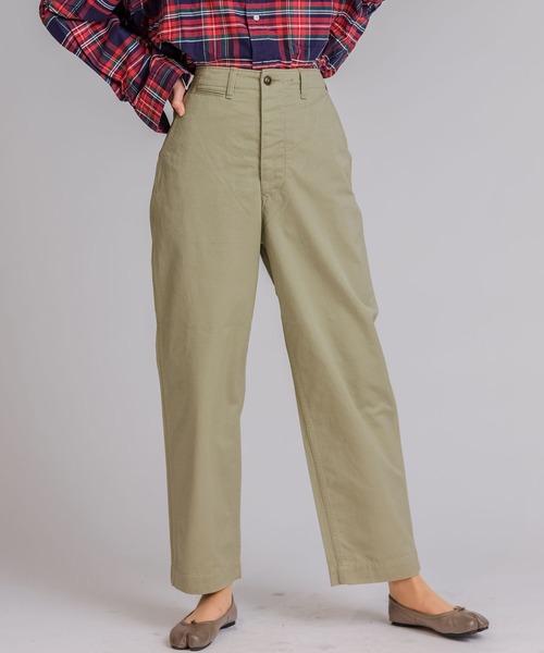 sewing chop o'alls  Johnbull ジョンブル　チノパン Johnbull チノパン 「Sewing Chop O'alls」MILITARY CHINO