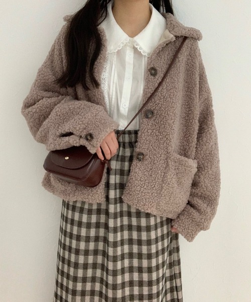 Cham. ブルゾン アウター ボアコート レディース : ZOZOTOWN Yahoo!店