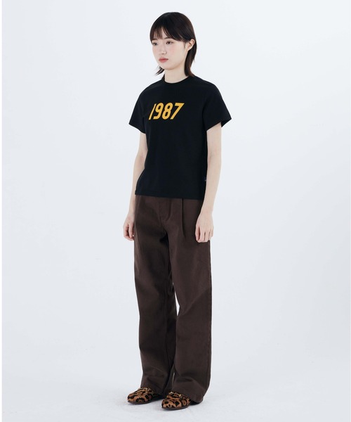 さらに100円引き◆87MM◆MMLG◆1987 HF-T tシャツ Tシャツ 「87MM / Mmlg」1987 HF-T パルチムエムエム