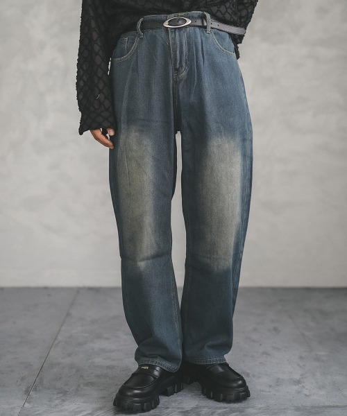 Shoowtime（ショウタイム） ジーンズ vintage make wide denim pants