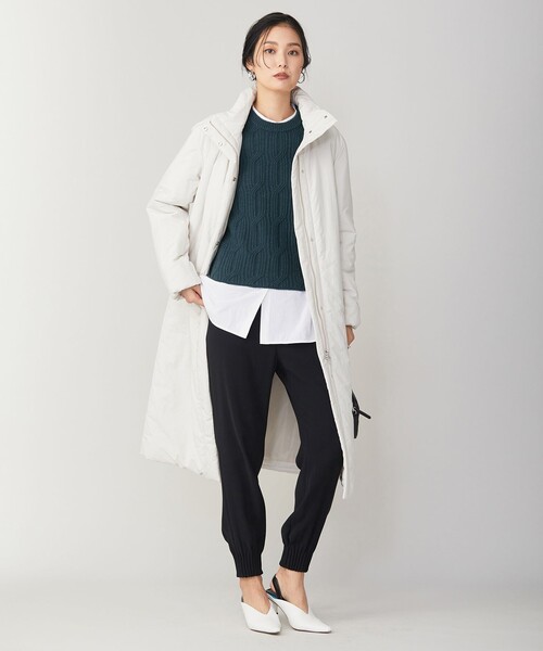 ICB コート アウター パディングロングコート レディース