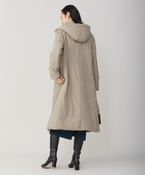 美品 iCB 定価4.2万 ロング モッズコート ライトアウター ネイビー M 美品 iCB 定価4.2万 ロング モッズコート ライトアウター