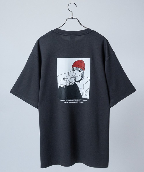 赤スウェット財布パンツ帽子バッグにCurregesクレージュTシャツ RED CAP GIRL tシャツ Red Cap Girl/レッドキャップガール