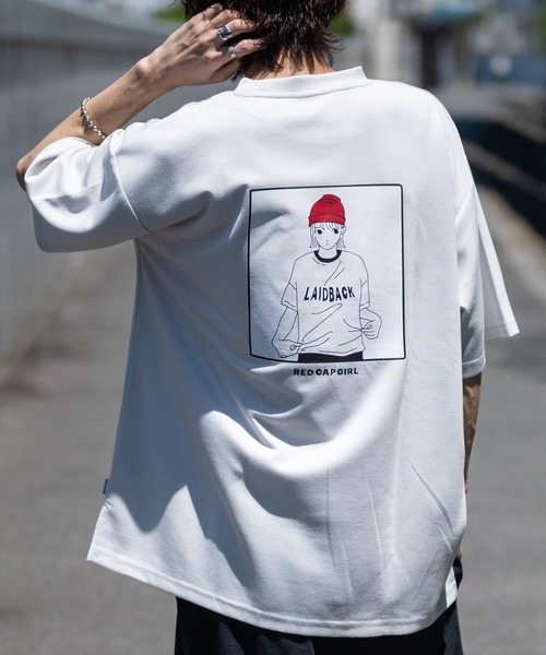 RED CAP GIRL tシャツ 「a-r」「Red Cap Girl/レッドキャップ