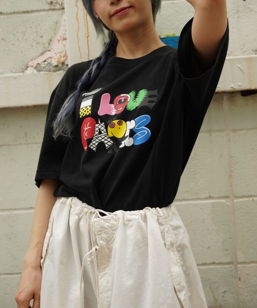 tシャツ Carne Bollente/カルネボレンテ/I love Paris レディース メンズ