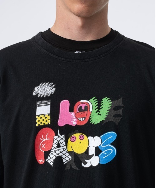 Carne Bollente tシャツ Bollente/カルネボレンテ/I love Paris
