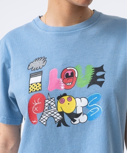 Carne Bollente tシャツ Bollente/カルネボレンテ/I love Paris