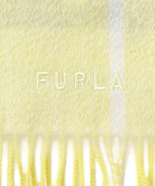 FURLA（フルラ） マフラー ストール カシミヤ100% プチマフラー