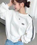 tシャツ 綿100%天竺.ワンポイント刺繍配色...の詳細画像2
