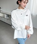 tシャツ 綿100%天竺.ワンポイント刺繍配色...の詳細画像5