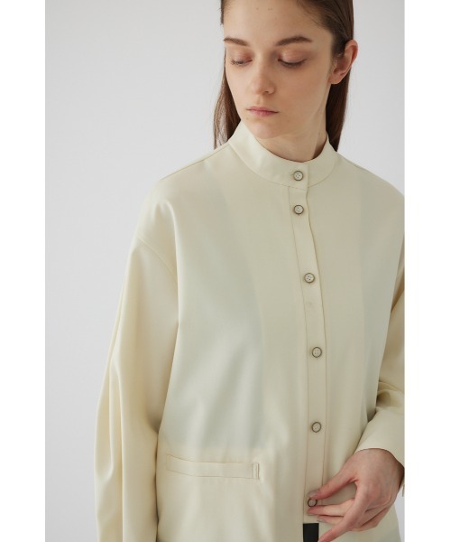 RIM.ARK ブラウス シャツ Band collar formal SH レディース 