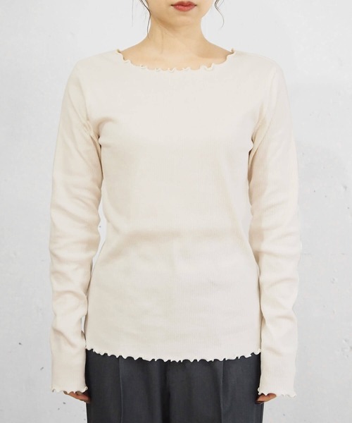 tシャツ 40/-テレコ　メローＴ レディース メンズ tiptop tシャツ テレコメローロンT レディース : ZOZOTOWN Yahoo