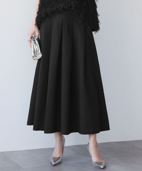 【FD】ブラックスカート2612 再販】サイドドロストカーゴスカート | SKIRT | anana online store