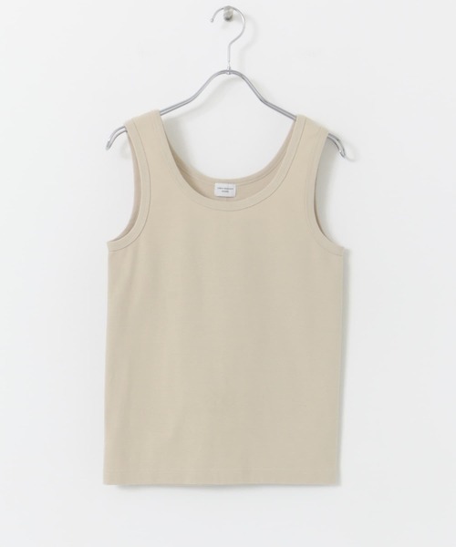 URBAN RESEARCH DOORS タンクトップ ノースリーブ リップル