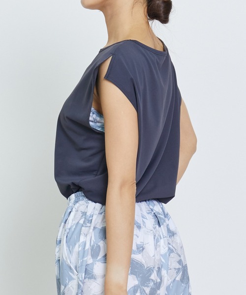 Julier tシャツ (定番)Ecocoベア天竺チュニック レディース