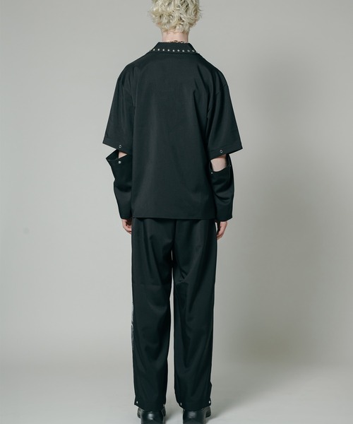☆ m.m ☆です 購入不可商品 VI E DIT シャツ 2wayオープンカラーシャツ メンズ レディース