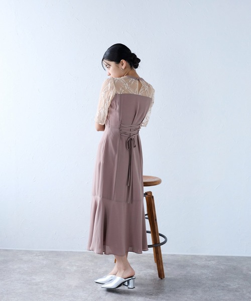 &Robu.（アンドロブ） ドレス ビスチェ風マーメイドドレス パーティー