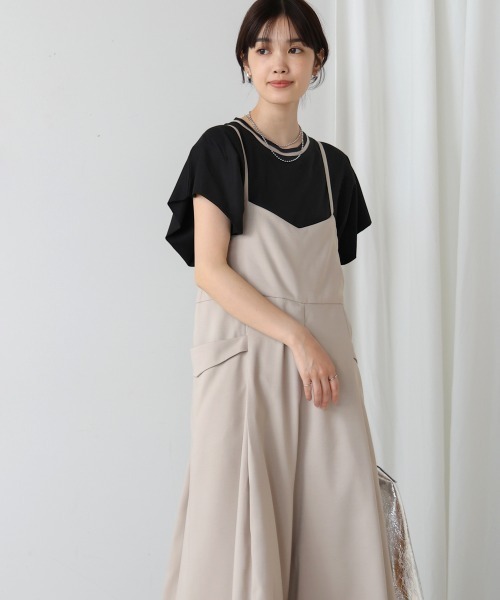 Bou Jeloud サロペット オーバーオール キャミタックサロペット
