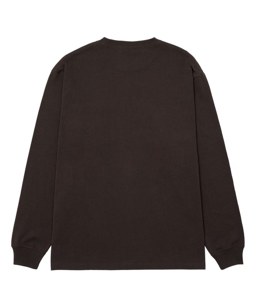 ☆HUF（ハフ）☆PEAK PATCH L/S/POCKET TEE(長袖シャツ） HUF tシャツ SCRIPT POCKET LS TEE / ハフ プリント