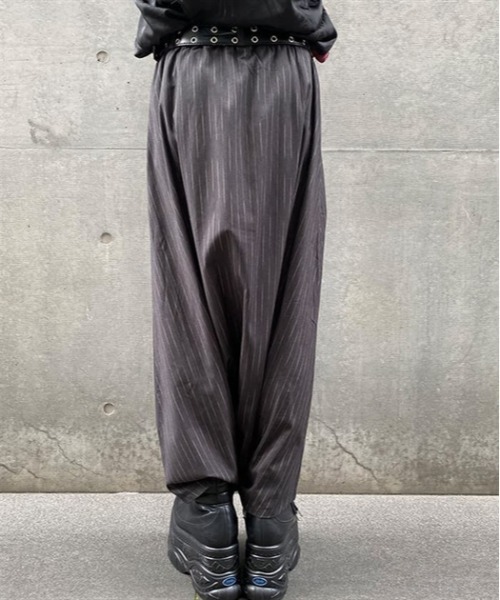 AXESーX パンツ 絣ストライプ侍パンツ メンズ : ZOZOTOWN Yahoo