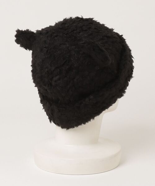 BASICKS ニット帽 ニットキャップ BEAR BEANIE レディース