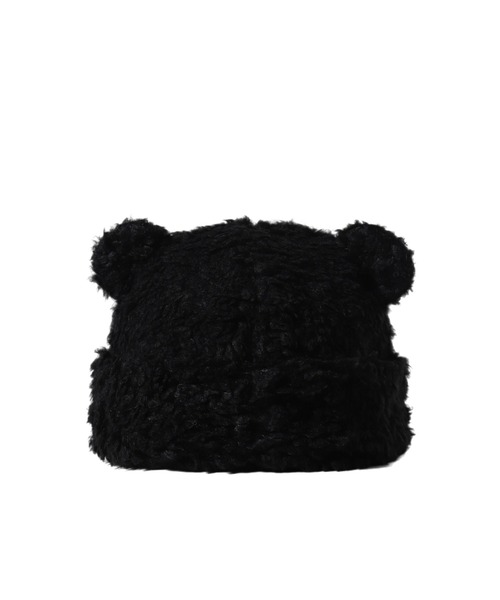 BASICKS ニット帽 ニットキャップ BEAR BEANIE レディース
