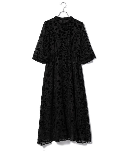 VIS ドレス 「VISDRESS」フロッキーワンピース「低身長向け VIS ドレス 「VISDRESS」フロッキーワンピース「低身長向け