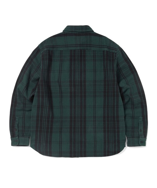thisisneverthat シャツ Big Flannel Work Shirt メンズ