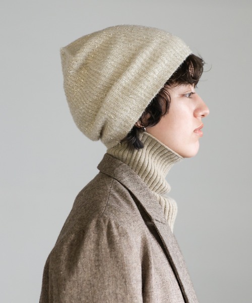 select MOCA（セレクトモカ） ニット帽 ニットキャップ ラメニット