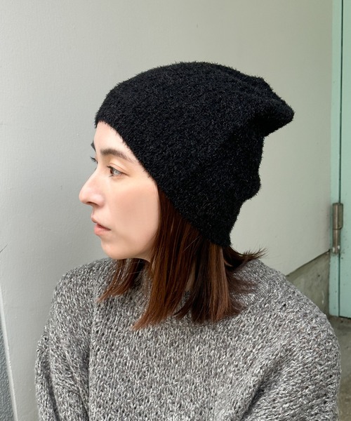 select MOCA（セレクトモカ） ニット帽 ニットキャップ ラメニット