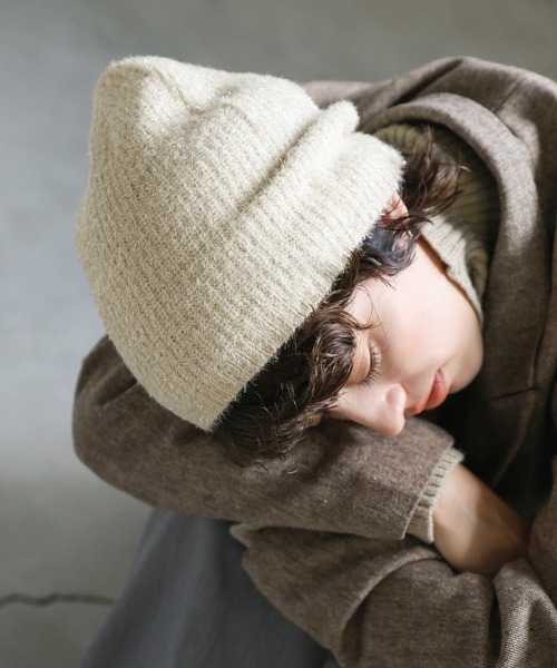 select MOCA（セレクトモカ） ニット帽 ニットキャップ ラメニット