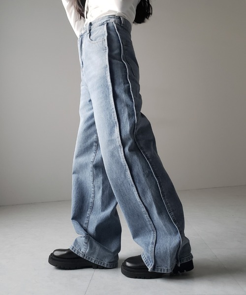 me+em select（ミームセレクト） ジーンズ デニム デニムパンツ