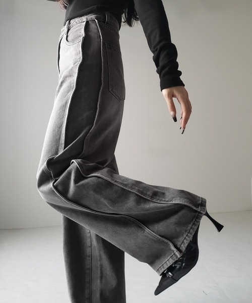 me+em select（ミームセレクト） ジーンズ デニム デニムパンツ