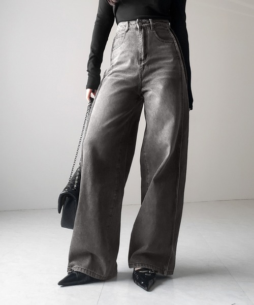 me+em select（ミームセレクト） ジーンズ デニム デニムパンツ